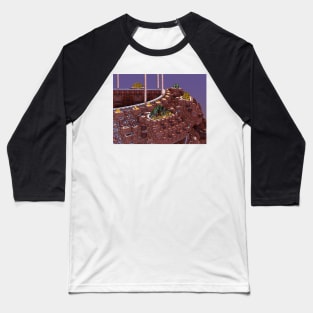 Mandelbulb Stadium Arcadium Baseball T-Shirt